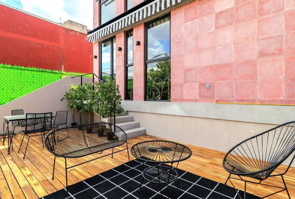 Apartment Elegant Boutique In La Roma 2br/2ba/terrace *